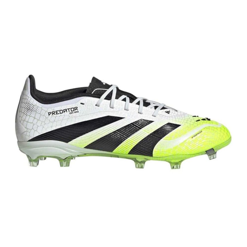 Adidas Childrens/Kids Predator Elite Firm Ground Football Boots / White/Black/Le